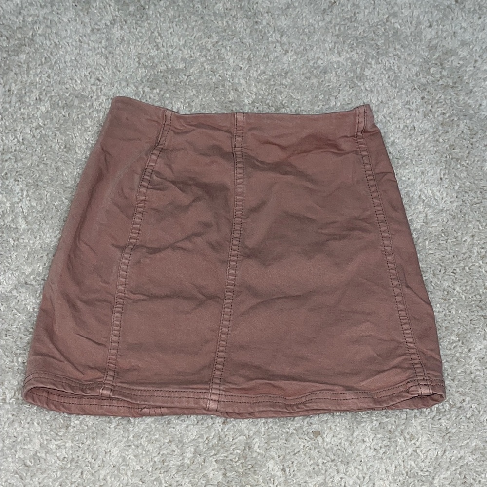 Pink Mini Skirt